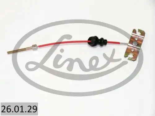 Трос стояночного тормоза центр mazda 626 ge mx6 all 2/92-97 250мм LINEX 26.01.29