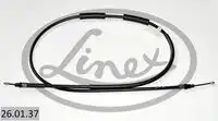 Трос стояночного тормоза лев mazda 3 10.2003- 1830/1700мм LINEX 26.01.37