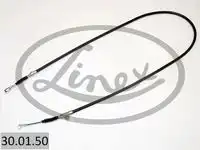Трос стояночного тормоза лев nissan primera p11 6/96-99 1632/1395 мм