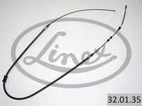 Трос стояночного тормоза LINEX 32.01.35
