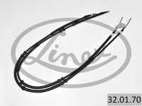 Трос стояночного тормоза LINEX 32.01.70