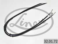 Трос стояночного тормоза LINEX 32.01.72