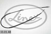 Трос стояночного тормоза LINEX 33.01.48