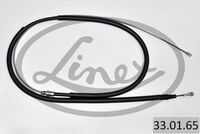 Трос стояночного тормоза LINEX 33.01.65