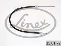 Трос стояночного тормоза LINEX 35.01.72