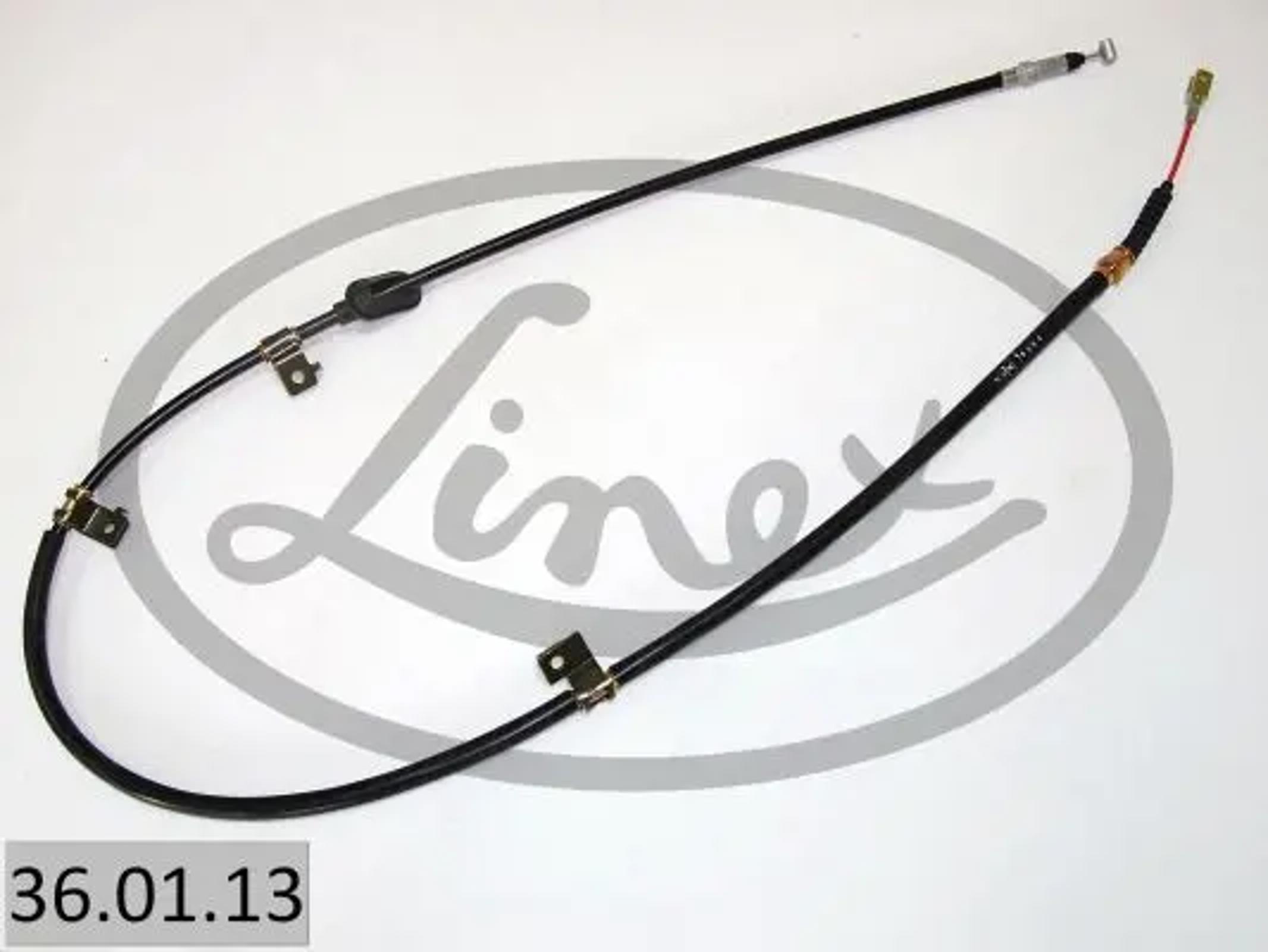 Трос стояночного тормоза прав rover 600 series 93- 870/1640 мм LINEX 36.01.13