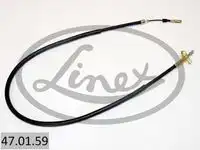 Трос стояночного тормоза vw lt 1997- 1513/1325мм