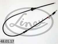 Трос стояночного тормоза LINEX 48.01.17
