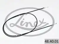 Трос капота volvo s40 1995- 1774мм LINEX 48.40.01