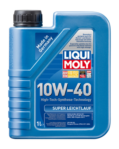 Моторное масло super leichtlauf 10w-40 LIQUI MOLY 9503