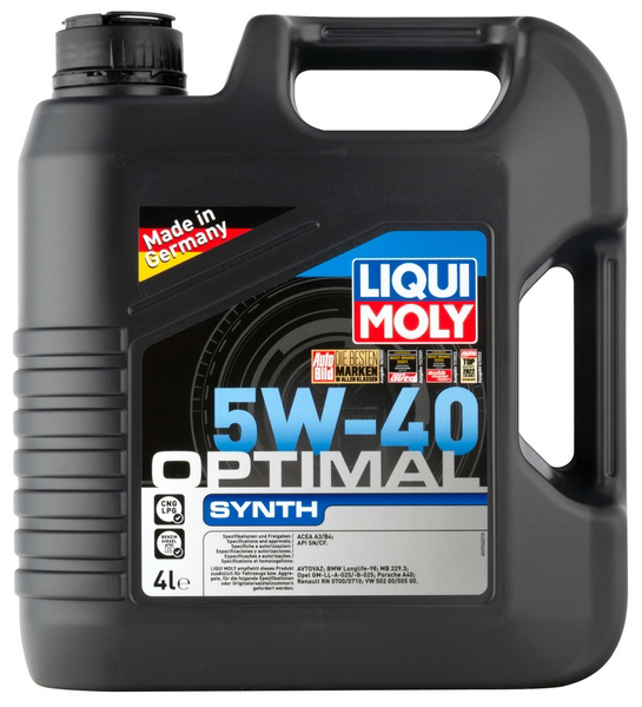 Масло моторное синтетическое LIQUI MOLY 3926