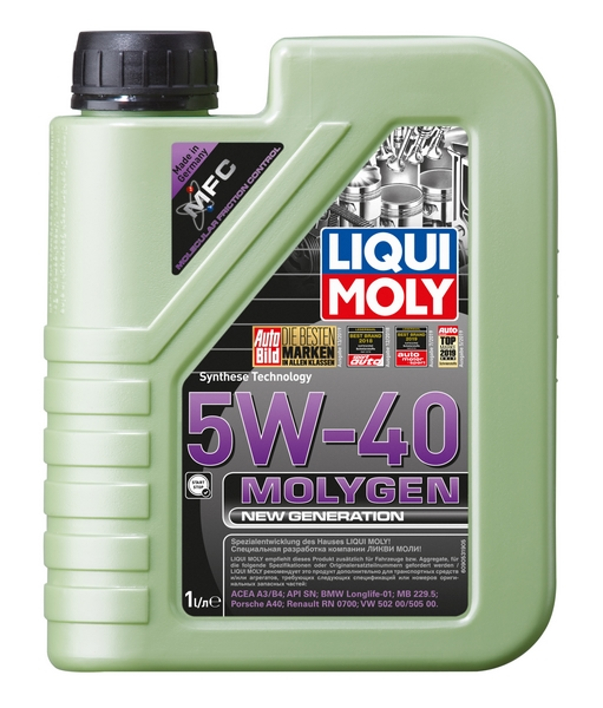 Масло моторное синтетическое LIQUI MOLY 9053