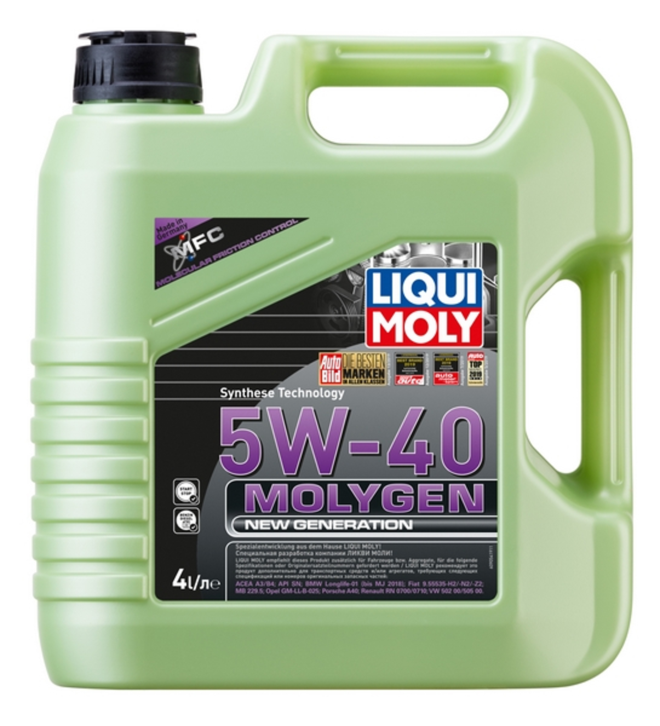 Масло моторное синтетическое LIQUI MOLY 9054