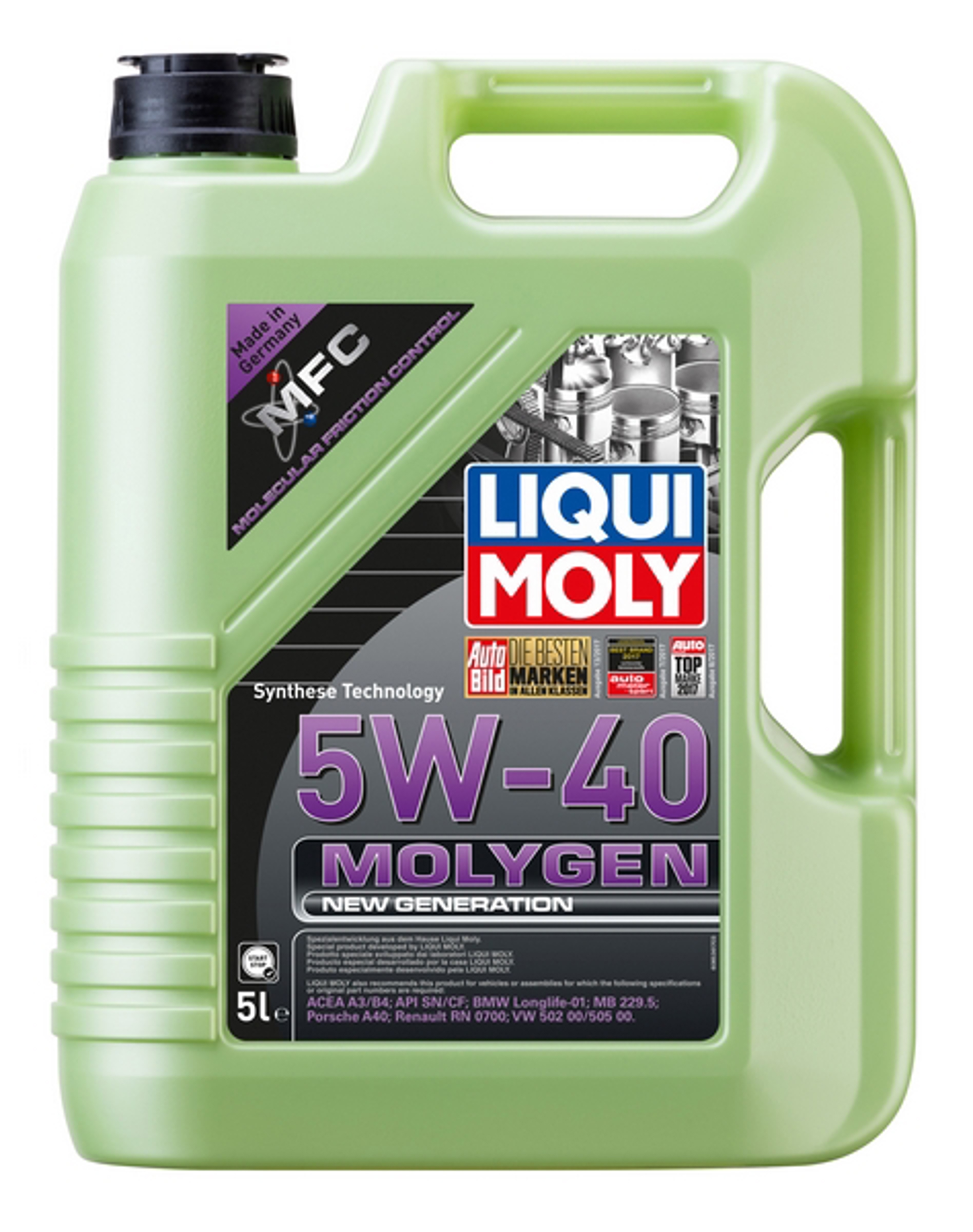 Масло моторное синтетическое LIQUI MOLY 9055