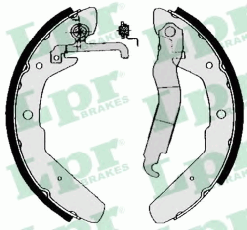 03970 LPR Колодки тормозные барабанные