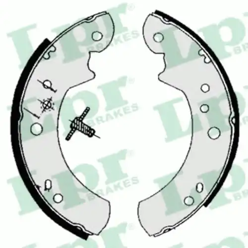 Колодки тормозные барабанные задн ford p 100 ii 87- transit c бортовой платформой 85-92 tra LPR 05060