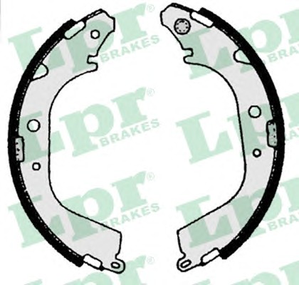 Колодки тормозные барабанные LPR 05280