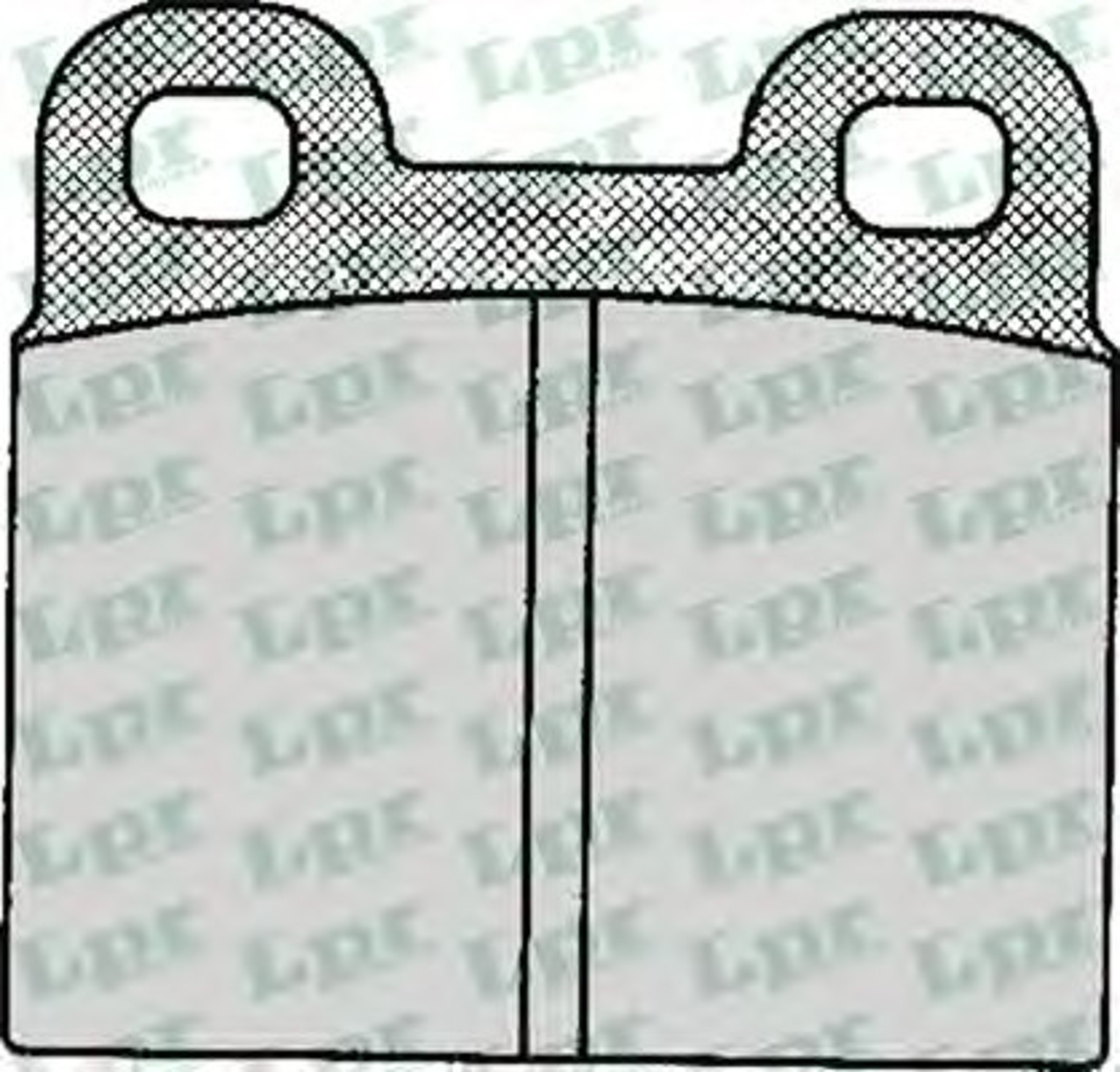 Колодки тормозные дисковые LPR 05P025