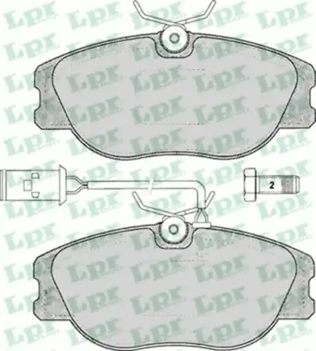 05P032 LPR Тормозные колодки