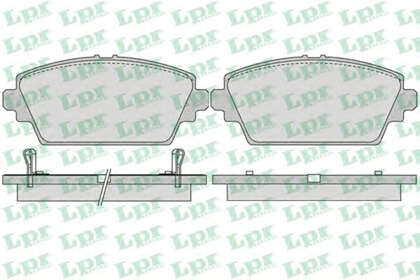 05P1036 LPR Тормозные колодки