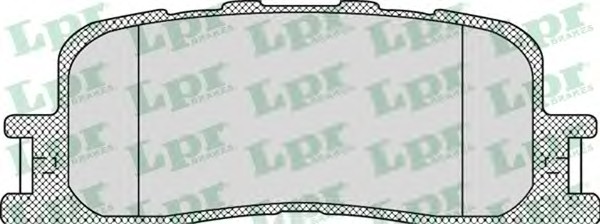 Тормозные колодки LPR 05P1115