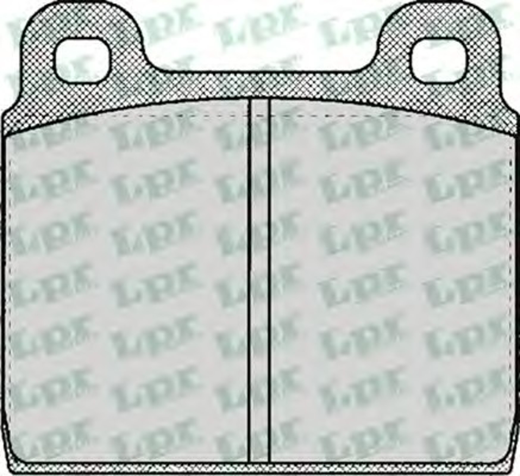 Колодки тормозные дисковые LPR 05P112