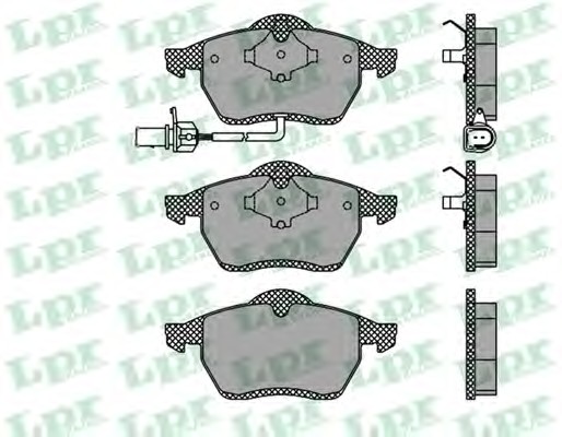 05P1238 LPR Тормозные колодки