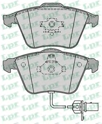 05P1239 LPR Тормозные колодки