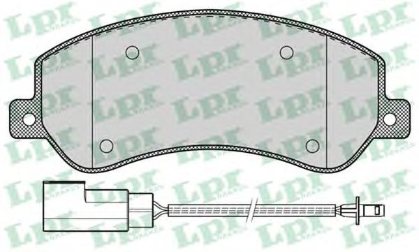 05P1260 LPR Тормозные колодки