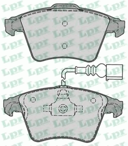 05P1285 LPR Тормозные колодки