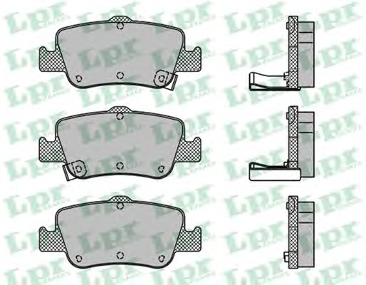 05P1315 LPR Тормозные колодки