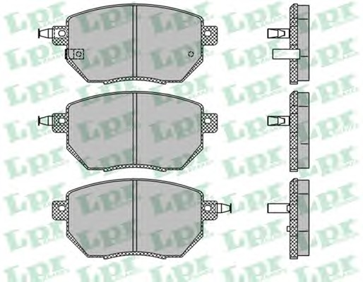 05P1342 LPR Тормозные колодки