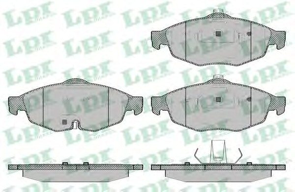 Тормозные колодки LPR 05P1356