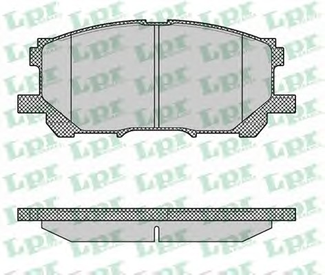 05P1368 LPR Тормозные колодки