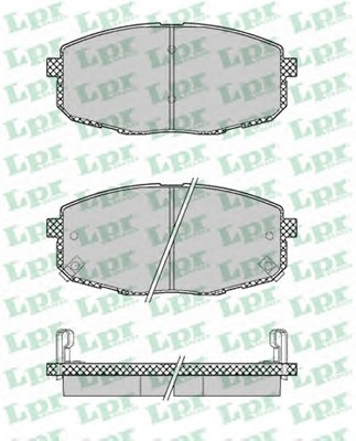 05P1375 LPR Тормозные колодки