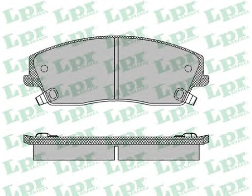 Тормозные колодки LPR 05P1399