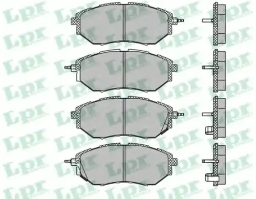 05P1402 LPR Тормозные колодки