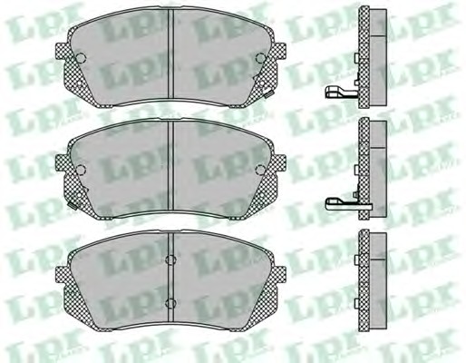 05P1415 LPR Тормозные колодки