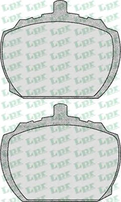 Тормозные колодки LPR 05P143