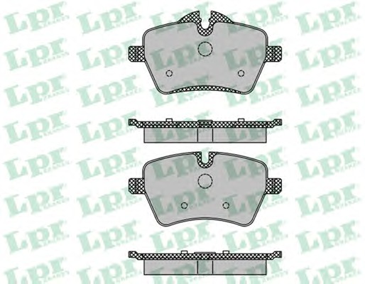 Колодки тормозные дисковые LPR 05P1485