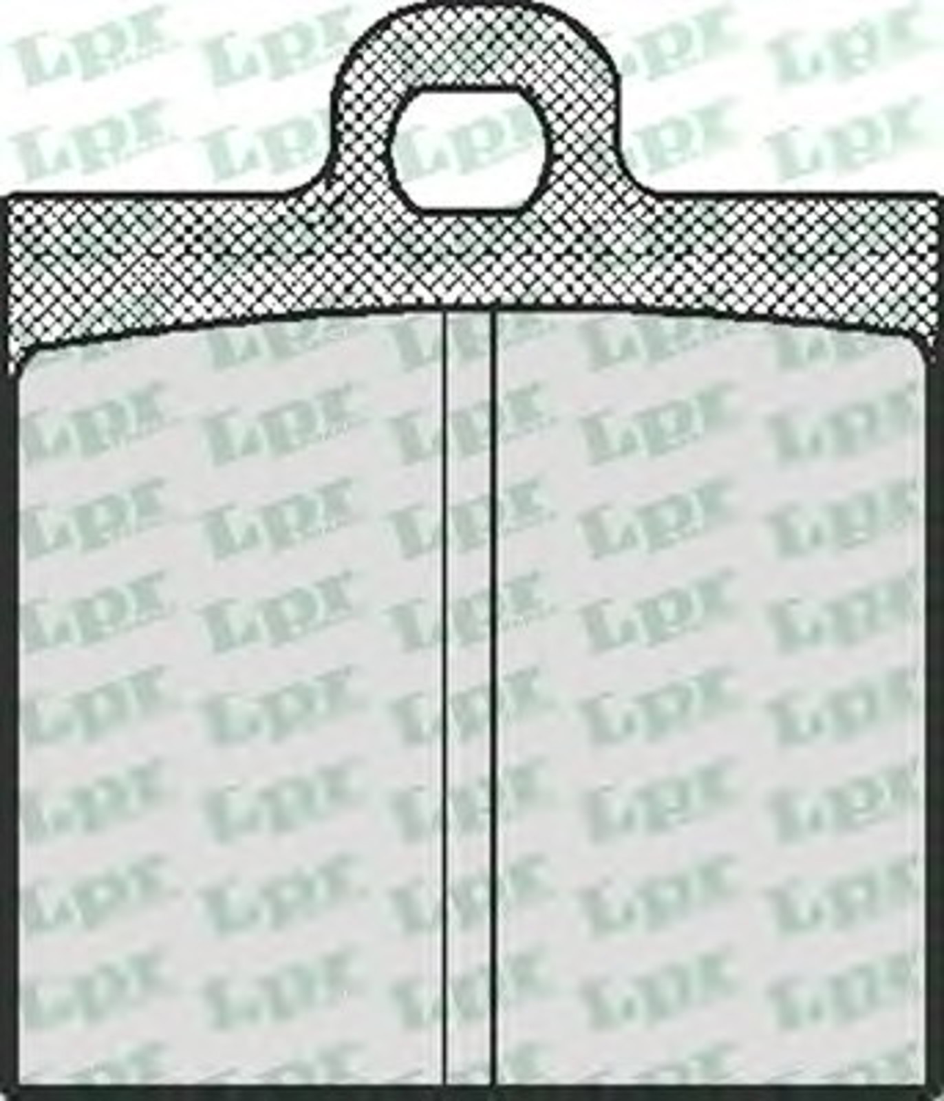 Колодки тормозные дисковые LPR 05P204