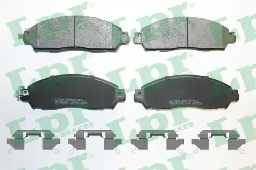 Колодки тормозные дисковые lpr LPR 05P2056K