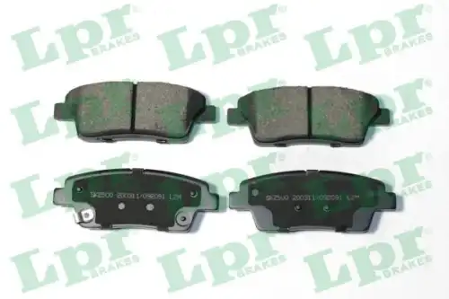 Колодки тормозные дисковые lpr