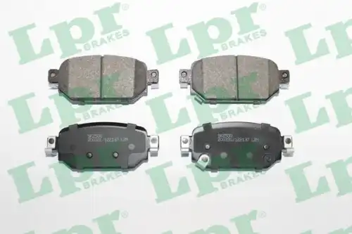 Колодки тормозные дисковые lpr LPR 05P2137