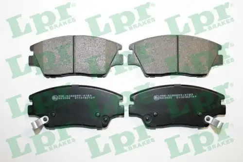 Колодки тормозные дисковые lpr LPR 05P2169