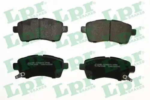 Колодки тормозные дисковые lpr LPR 05P2252
