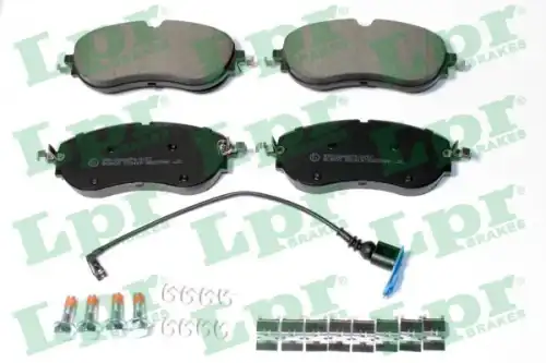Колодки тормозные дисковые lpr LPR 05P2259AK