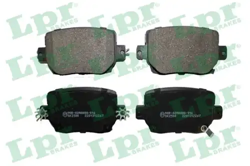 05p2267 колодки тормозные дисковые LPR 05P2267
