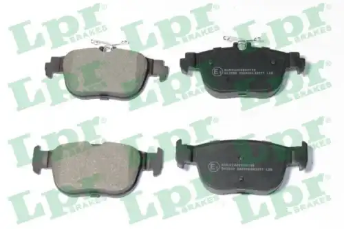 Колодки тормозные дисковые lpr LPR 05P2277