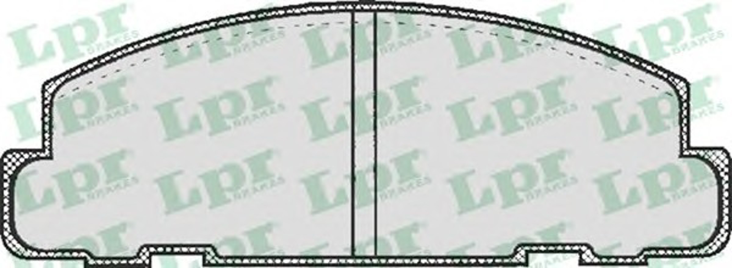 Колодки тормозные дисковые LPR 05P267